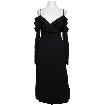 Maxi jurk (Zwart) van H&M Trend Viscose, Polyester