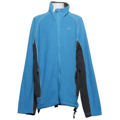 Fleece jacket (Blue, Gray) from North Bend Polyester