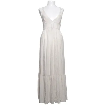 Robe longue (Beige) de Stradivarius Lin, Viscose