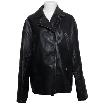 Bikerjacka (Svart) från Linn Ahlborg x NA-KD Polyester, Polyuretan