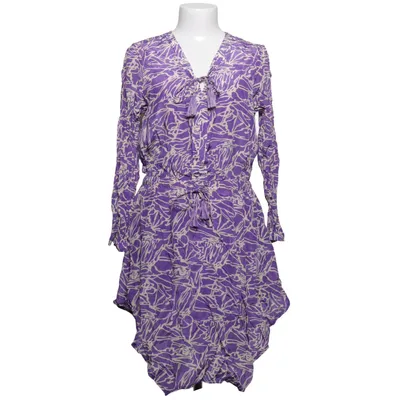 Dress (Purple, White) from MOLIIN Polyester, Viscose