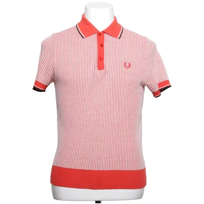 Poloshirt (Rood, Wit) van Fred Perry Acryl, Katoen