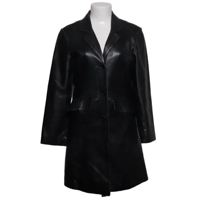 Veste longue en cuir (Noir) de Livelo Attitude Cuir, Polyester