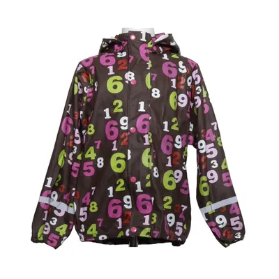 Regenjack (Bruin, Meerkleurig) van Citat Polyester, Polyurethaan