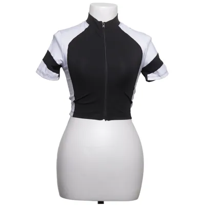 Badtröja (Svart, Vit) från Shein Elastan, Polyester