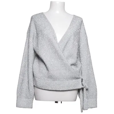 Omlottkofta (Silverfärgad) från Never Fully Dressed Akryl, Metallfiber, Polyester