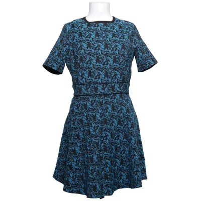 Klänning (Blå, Svart, Flerfärgad) från Warehouse Bomull, Elastan, Polyester