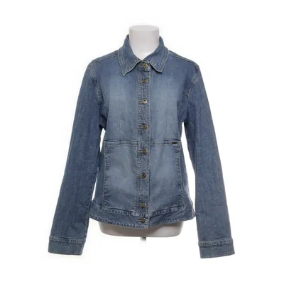 Jeansjacka (Blå) från Clara Bomull, Elastan