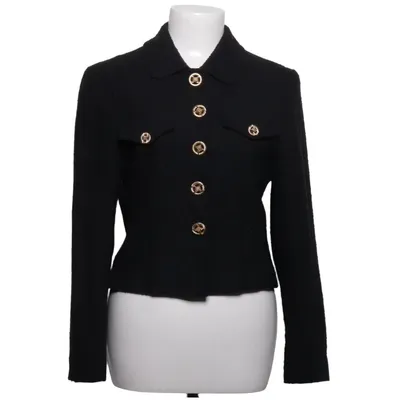 Blazer (Sort) fra Zeki Polyester, Uld