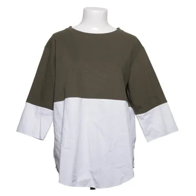 Bluse (Grøn, Hvid) fra COS Bomuld, Polyester, Elastan