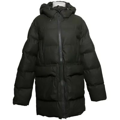 Winterjas (Groen) van Rains Nylon, Polyester, Polyurethaan