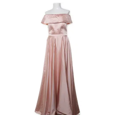 Evening gown (Pink, White) from Fashion Nova