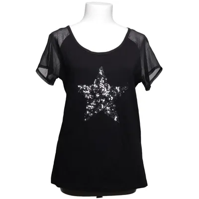 T-shirt (Noir, Argent) de Decay Jeanswear Coton, Modal