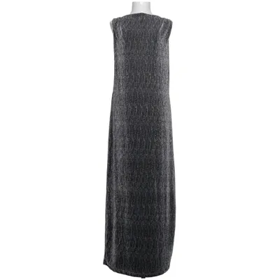 Jurk (Grijs, Zilver) van Selected Femme Elastaan, Metallvezel, Gerecycled polyester