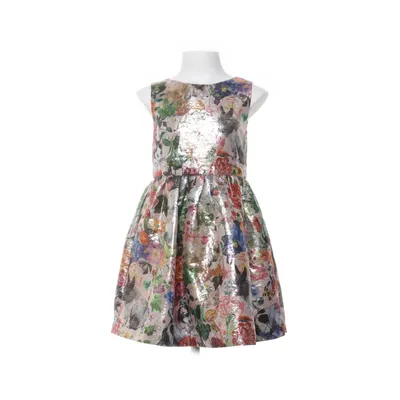 Klänning (Rosa, Flerfärgad) från Nathalie Lété x H&M Metallfiber, Polyester