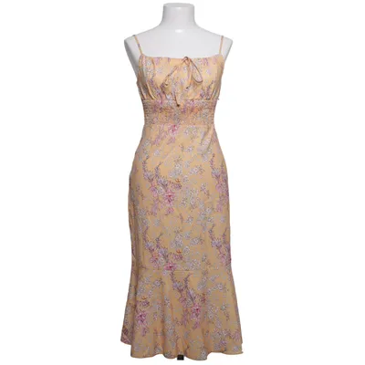 Dress (Yellow, Multicolored) from May Polyester