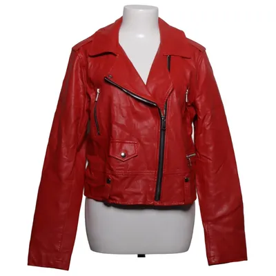 Bikerjack (Rood) van Tally Weijl Polyester, Polyurethaan, Viscose