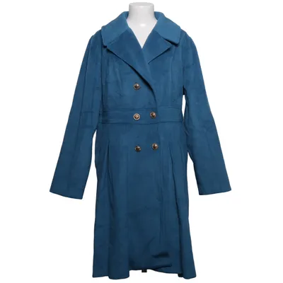 Coat (Blue) from Grace Karin Polyester, Viscose