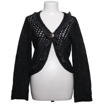 Cardigan (Black) from Simple Wish Acrylic, Alpaca wool, Mohair