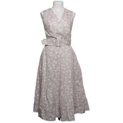 Jurk (Beige, Wit) van Phase Eight Katoen, Elastaan, Polyester
