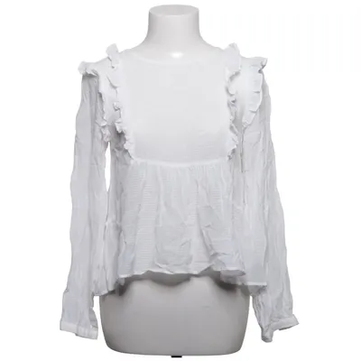 Bluse (Hvid) fra H&M Viscose