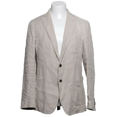 Kavaj (Beige) från Jens Dahlström Kupro, Linne, Viskos