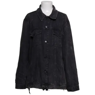 Jeansjacke (Grau) von New Look Curves Baumwolle, Polyester