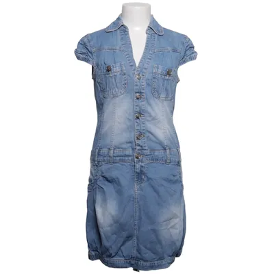 Denim jurk (Blauw) van Rainbow Collection Katoen, Elastaan