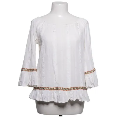 Bluse (Hvid, Flerfarvet) fra Nice & Chic
