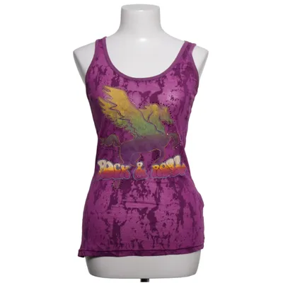 Tanktop  (Lilla, Flerfarvet) fra Madonna Polyester, Viscose
