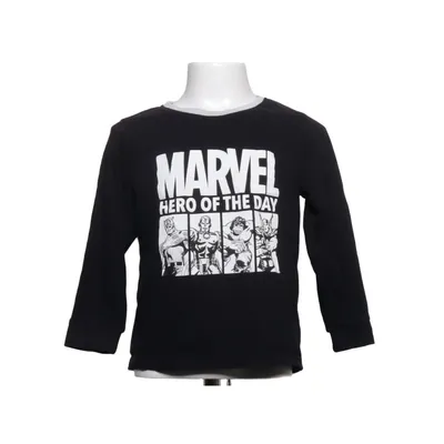 T-shirt à manches longues (Noir, Blanc) de Marvel Comics Coton