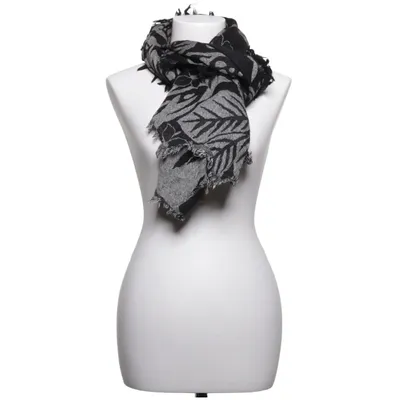 Écharpe (Gris, Noir) de Silk Road