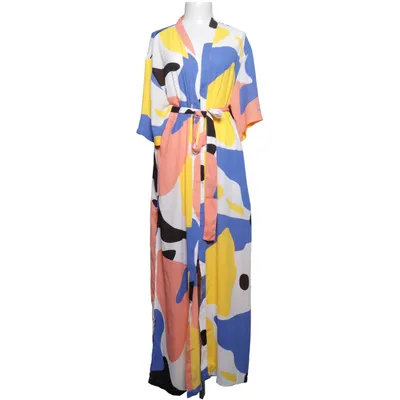 Beach dress (White, Multicolored) from Blue Recycled polyester