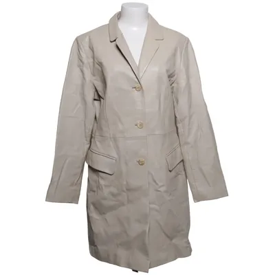 Jas (Beige) van Mauritius Leer, Polyester