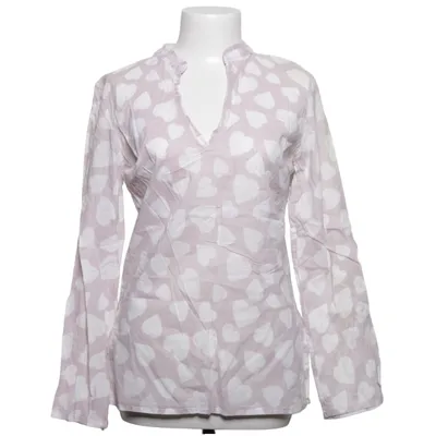 Blouse (Rose, Blanc) de Côté Femme Coton