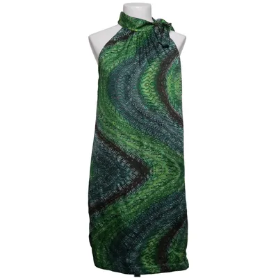 Robe dos-nu (Vert, Multicolore) de Almatrichi Polyester