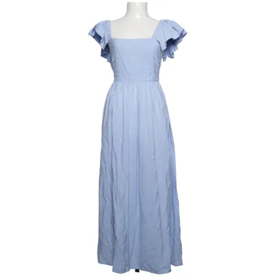 Robe longue (Bleu) de H&M Trend Lyocell, Polyester, Coton