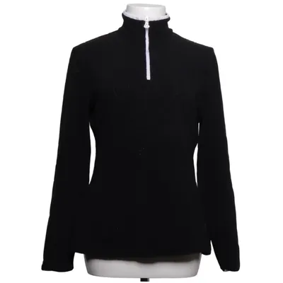 Fleece sweater (Black) from Löffler Lyocell, Polyester
