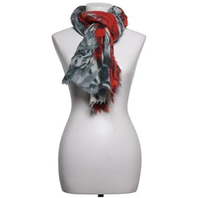 Sjaaltje (Rood, Grijs, Wit) van The Moshi Wol