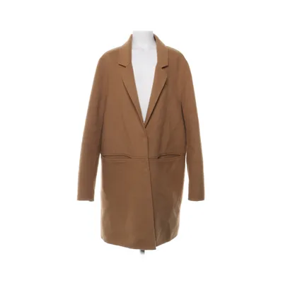 Coat (Brown) from Zara Girls Wool, Polyester, Polyamide