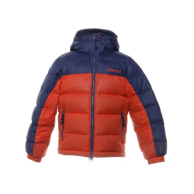 Dunjakke (Blå, Rød) fra Marmot Dun, Polyester