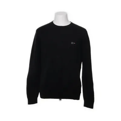 Sweater (Black) from Mercedes-AMG F1 x Tommy Hilfiger Cotton, Wool, Polyester