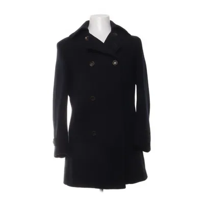 Erwt jas (Blauw) van Dressmann Polyester, Wol