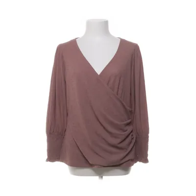 Wikkelblouse (Lila) van Visual Clothing Project Elastaan, Polyester