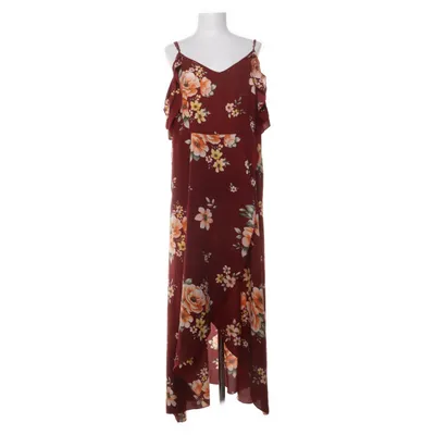 Maxi dress (Purple, Multicolored) from Rosegal