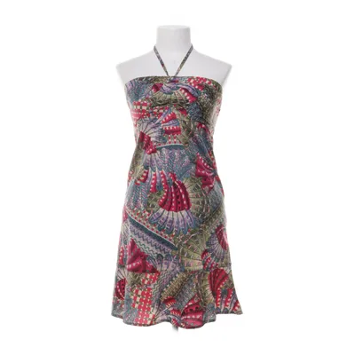 Halterneckklänning (Lila, Flerfärgad) från Coline Polyester