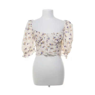 Crop top (Hvid) fra Dilvin Woman Bomuld, Viscose