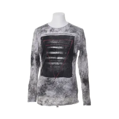Långärmad t-shirt (Grå, Svart, Vit) från Smog Bomull