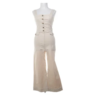 Dungarees (Beige) from H&M Cotton, Elastane
