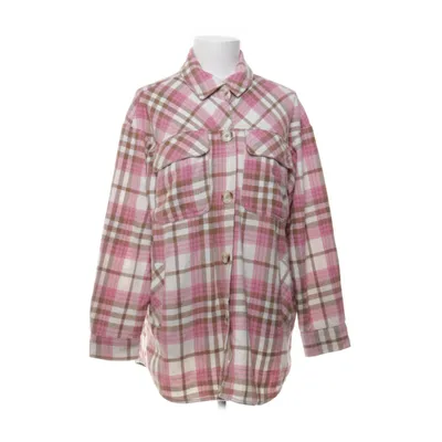 Overshirt (Wit, Roze, Beige) van Amisu Katoen, Polyester
